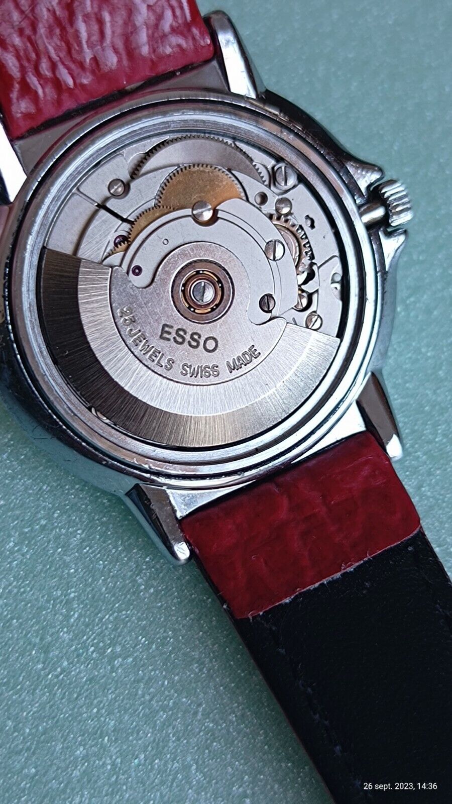 Fortis Ltd grenchen logo automatic ref.. 574.20.46 mov.. eta 2428