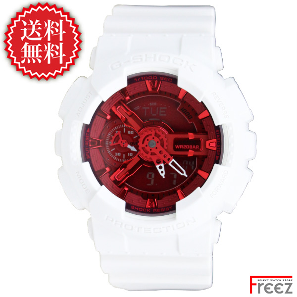 Casio CASIO G-SHOCK Watch Far East Pop Series White / Red GA