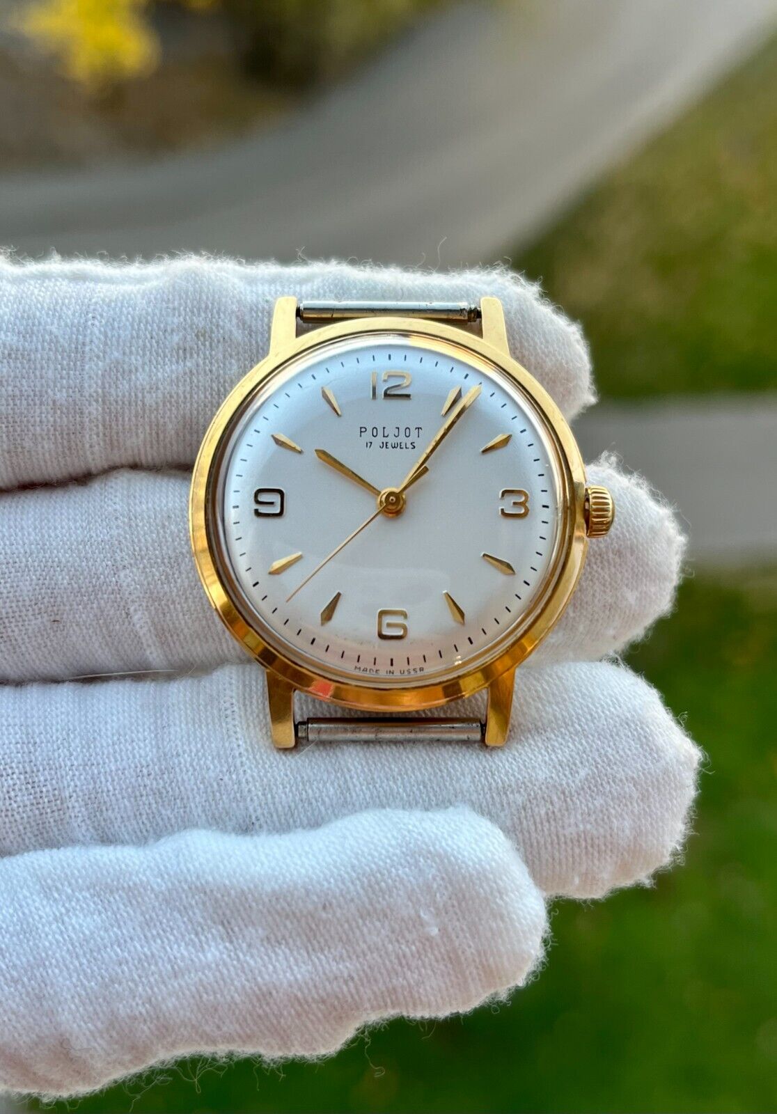 Poljot 2024 gold watch