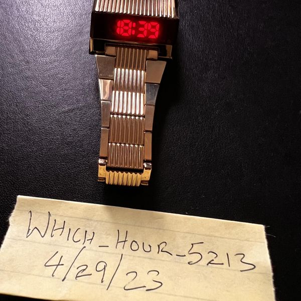 [WTS] Bulova Computron Gold . | WatchCharts Marketplace