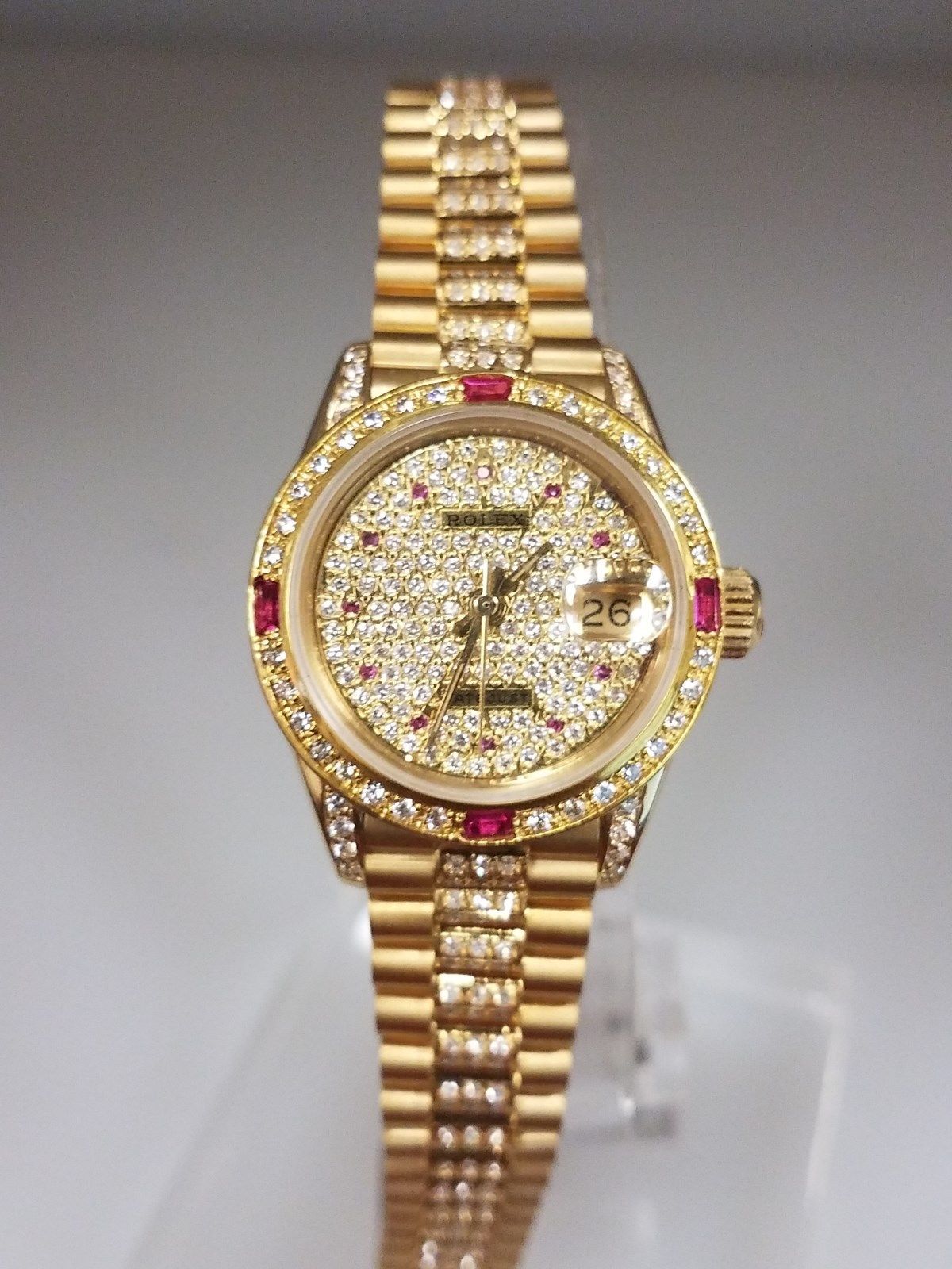 Rolex super best sale presidential diamond