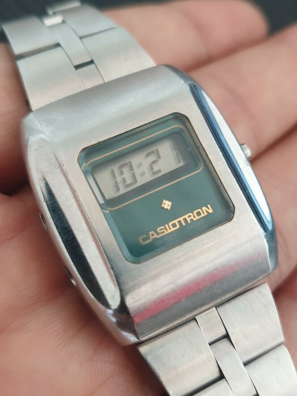 Vintage Rare Casio Casiotron 06-501 Japan Lady LCD Collectible