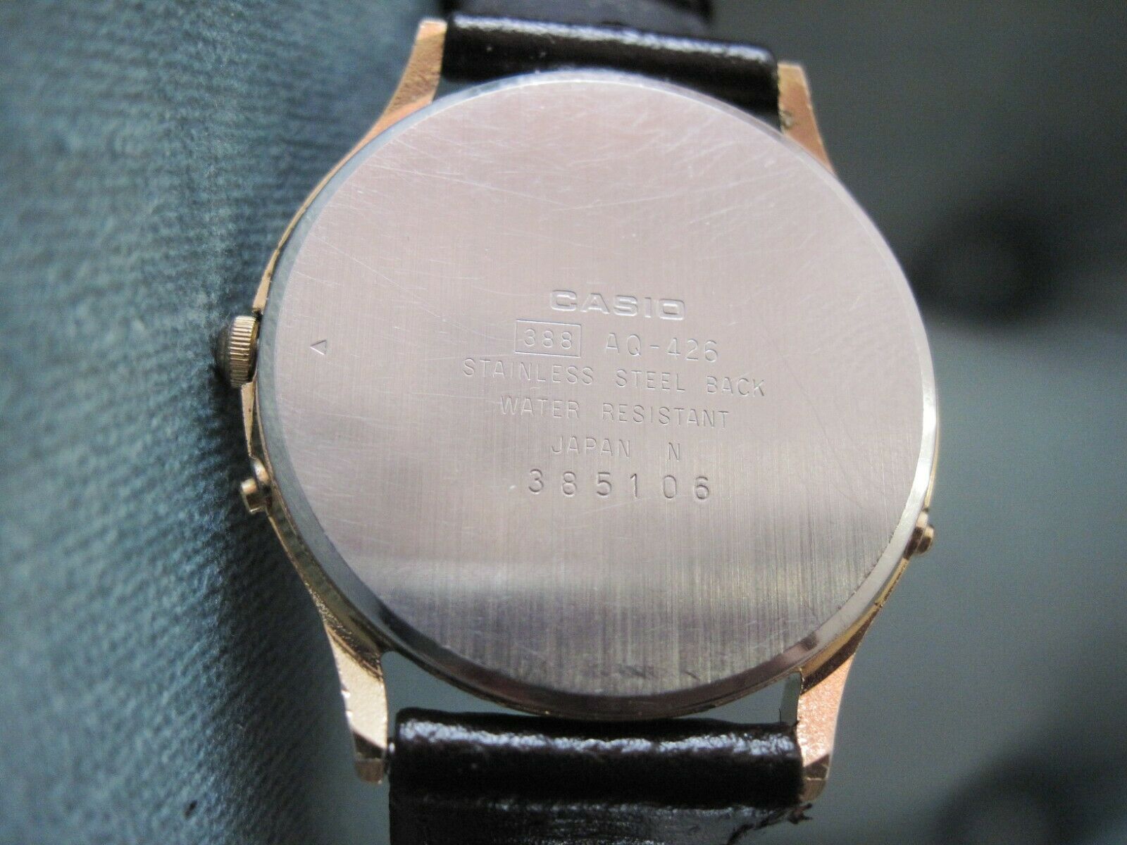 Casio AQ-426 Quartz Japan Classic Vintage 80s Watches Alarm