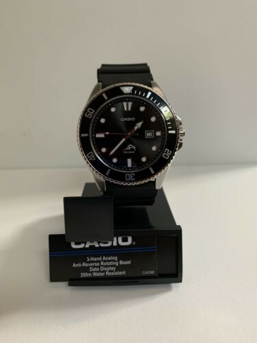 Casio Duro MDV106-1A Black Men's Wristwatch | WatchCharts