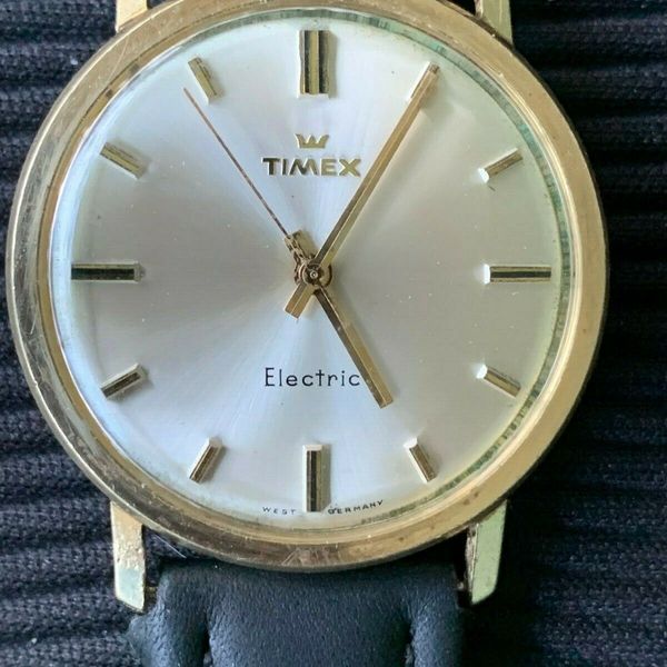 Timex Rare Dorado Electric 14k Solid Gold Late 60`s Vintage West