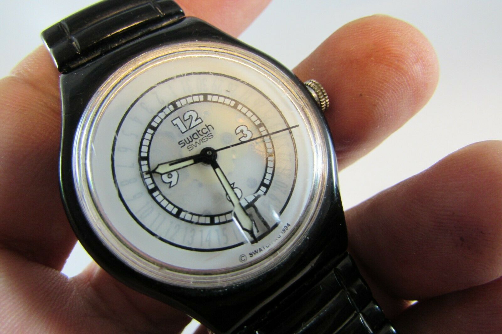 RARE VINTAGE Swatch AG 1994 Swiss Automatic ETA-2862 23 Jewels 