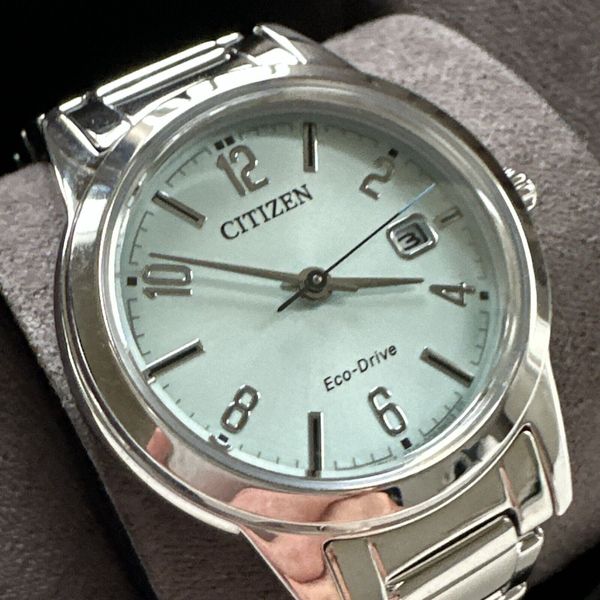 Citizen Reloj Analógico para ujeres de Eco-Drive con Correa en Cuero : Aazon.es