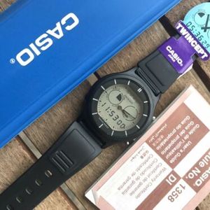 Brig paperback impuls NOS Rare vintage Casio AQX-11 Twincept ana-digi graph men's digital watch |  WatchCharts
