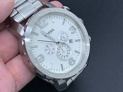 FOSSIL JR1444 CHRONOGRAPH 24 HOURS DUAL TIME DATE W.R 5 ATM  display picture 3
