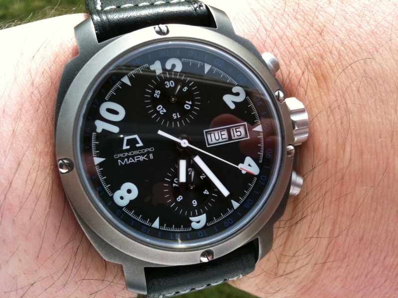 SOLD Anonimo Cronoscopio MKII Drass One very cool watch with