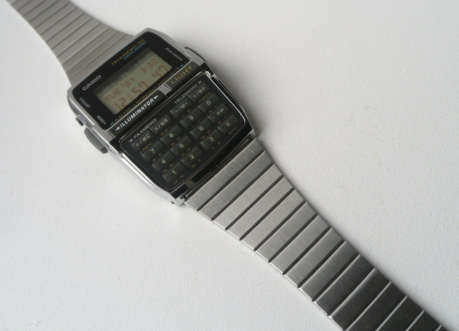 Casio 1253 DBC-300 Telememo 30 Databank Fully Original Vintage
