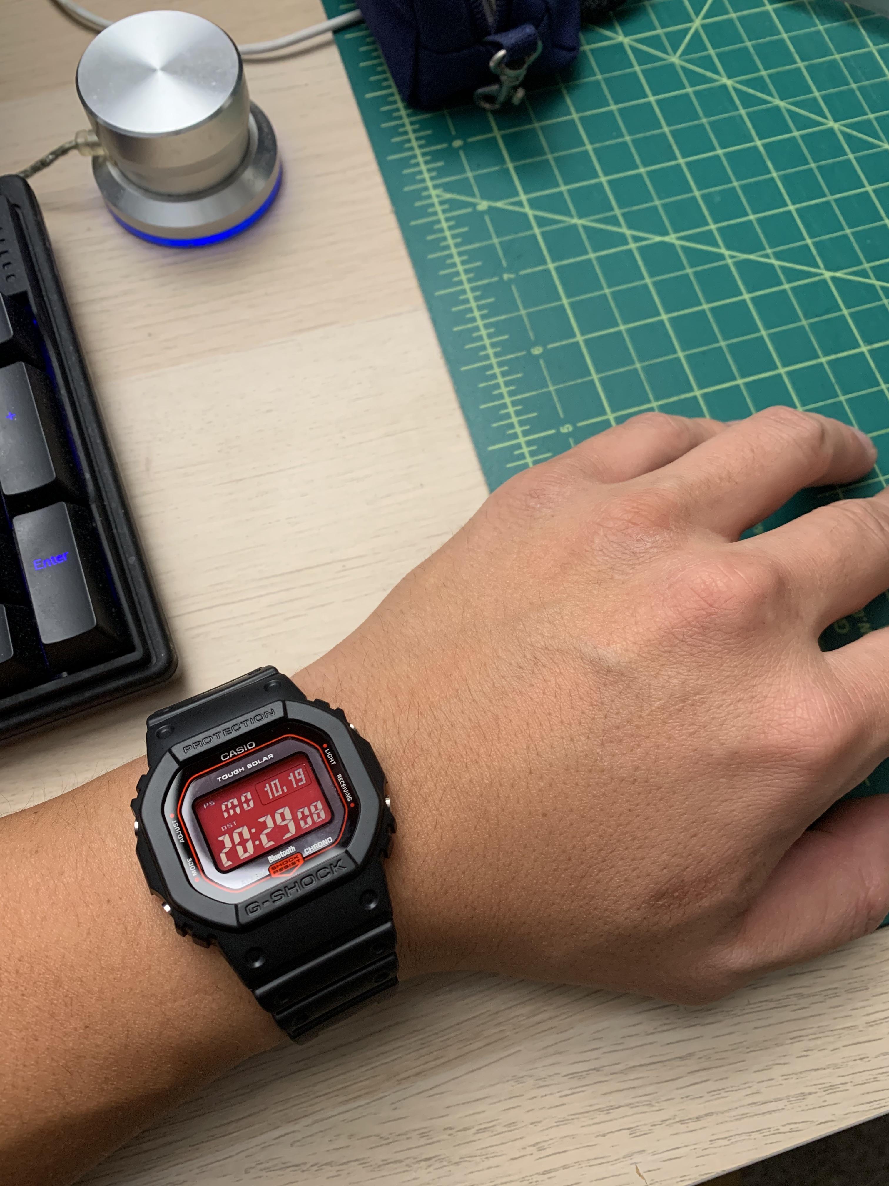WTS] Casio G Shock GW-B5600AR-1 Barely worn $130 OBO | WatchCharts 