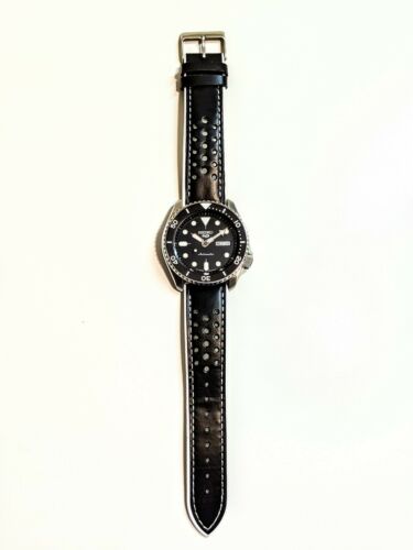 Used Seiko 5 Sports SRPD89 Automatic Watch W/ Hadley-Roma Rally Leather ...