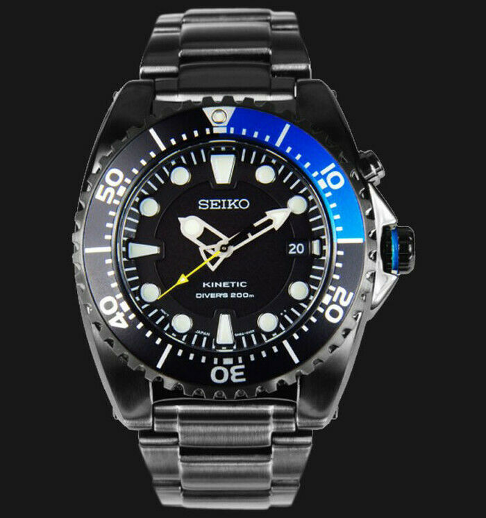 SEIKO SKA579P1 Kinetic Diver's 200M Special Edition 5M62-0AF0 45mm Batman  Black | WatchCharts