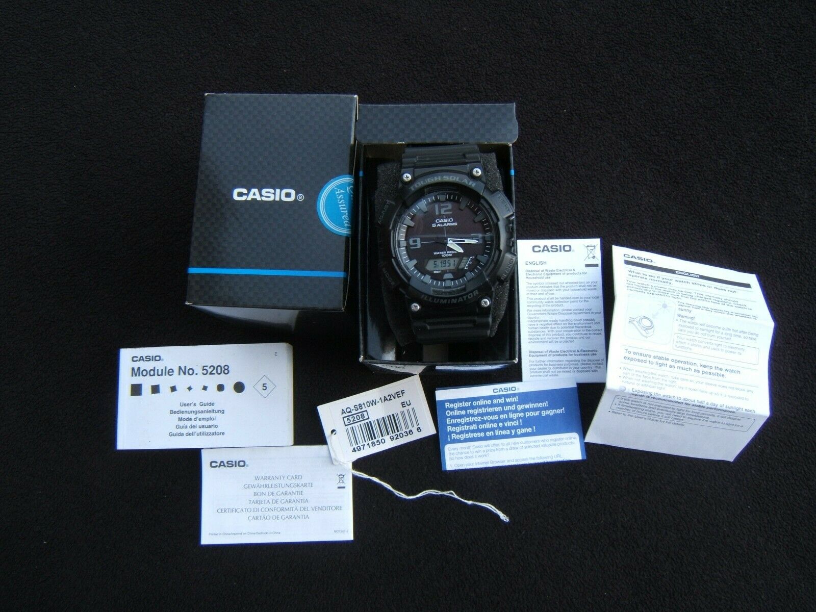 casio module no 5208