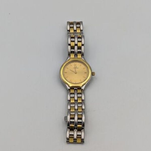 OMEGA Stainless Steel and 18k Gold Watch DeVille Symbol 6101/433/2c FOR ...