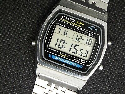 Rare CASIO Vintage Digital Watch MARLIN 248 W-35 80s RETRO OLD