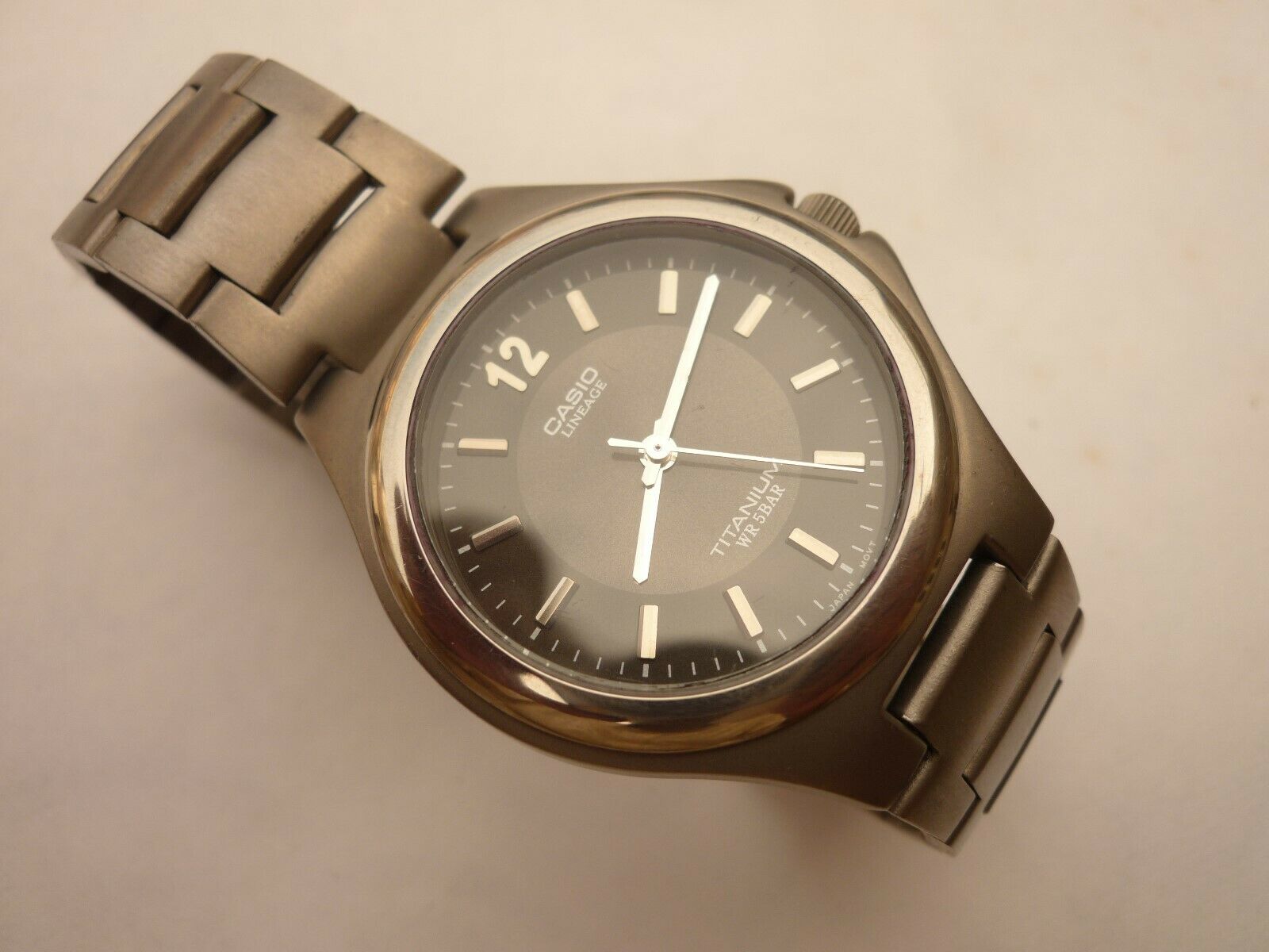 Casio Lineage Titanium 1330 lin-163 Quartz Excellent Watch | WatchCharts