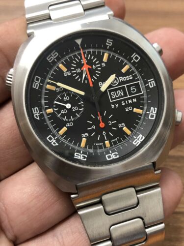 Bell Ross By Sinn Space 1 Chronograph Stainless Steel Watch 140