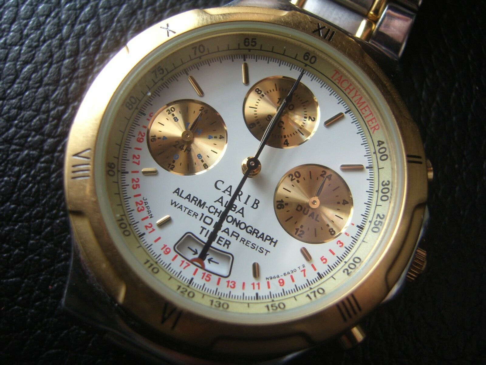 RARE SEIKO ALBA CARIB n944 6a30 CHRONOGRAPH WatchCharts