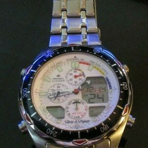 Vintage Citizen Navisail Stars & Stripes America's Cup 2000 Watch