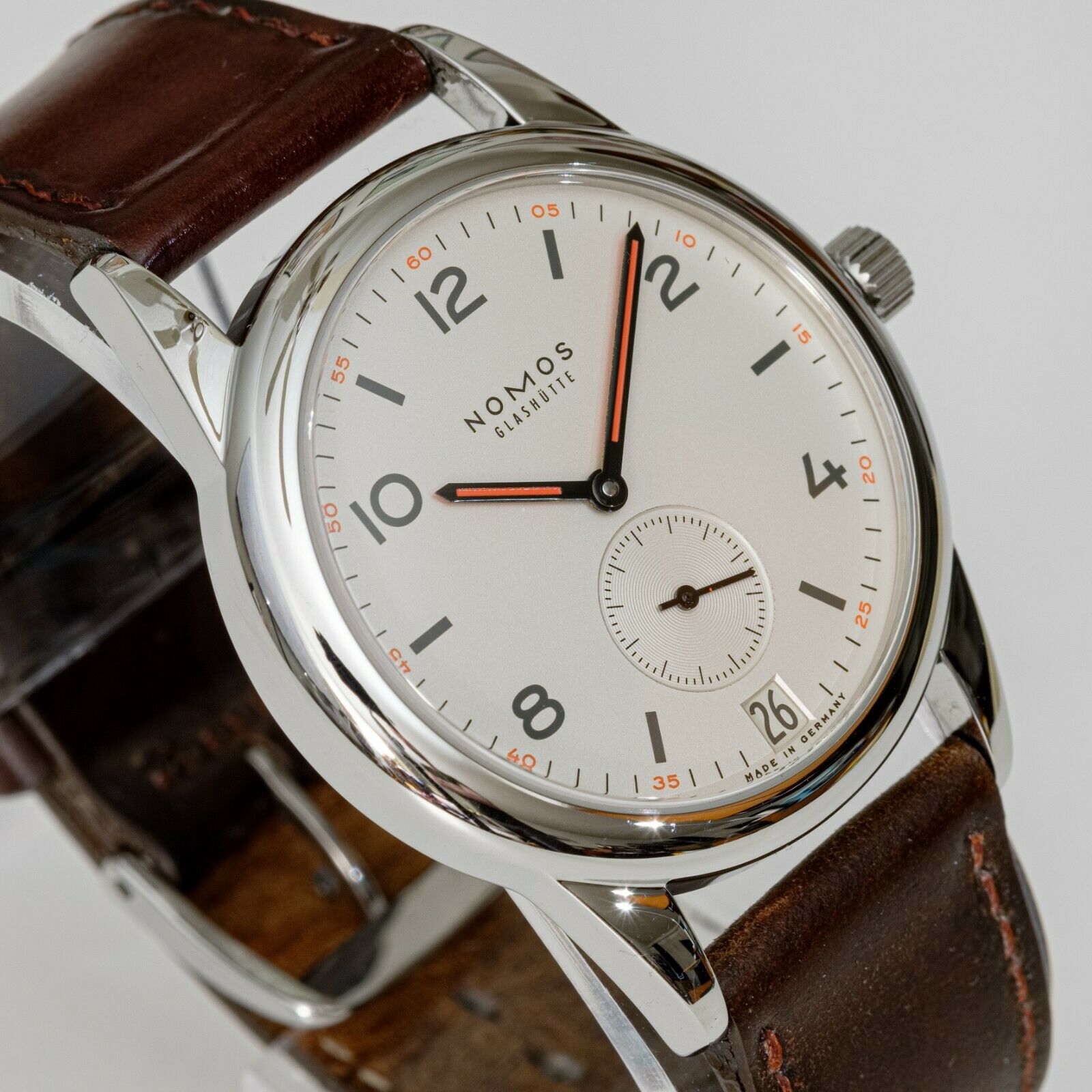 Nomos Glashütte Club Date (Club Datum) ref. 733 with box | WatchCharts