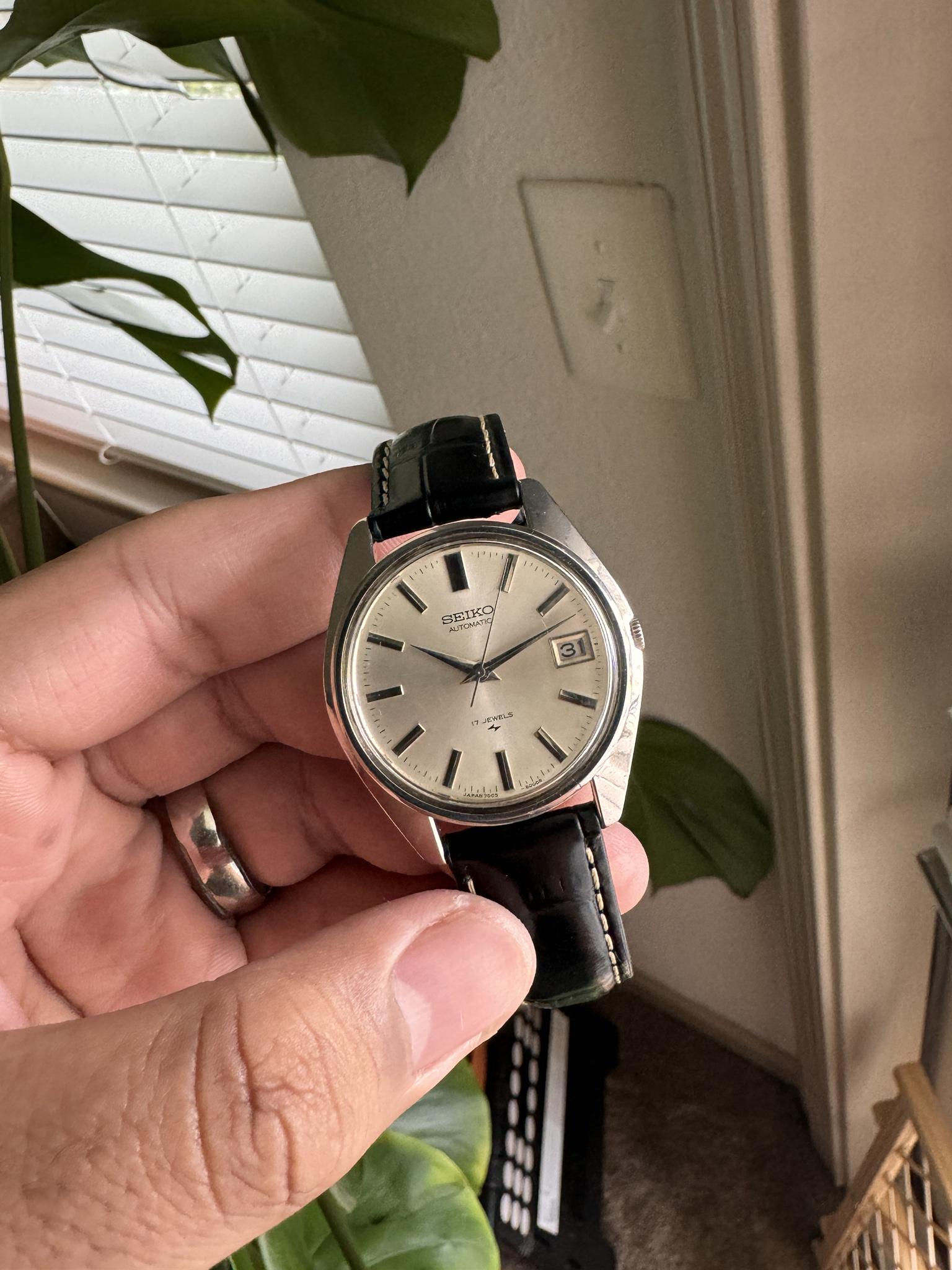 7005-8000 Seiko Automatic Watch | Vintage - SEIKO eBay Silver 0 1 