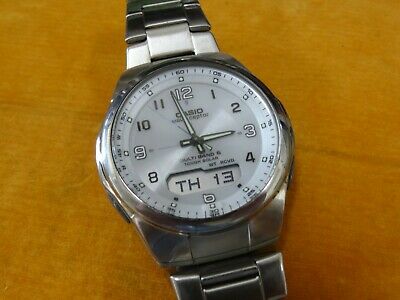 CASIO WAVE CEPTOR TOUCH SOLAR 50M 5161 WVA M600 MULTI BAND 6 GREAT USED WatchCharts Marketplace