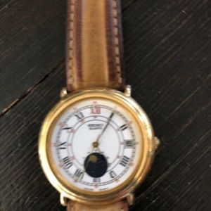 Vintage Seiko Moonphase Watch w/ Date 6F22-6050 | WatchCharts