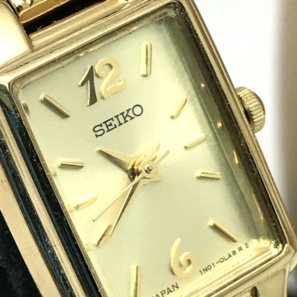 Seiko SXGL62 Women's Watch Yellow Gold Tone Stainless Steel 1N01-0FH0  Quartz | WatchCharts