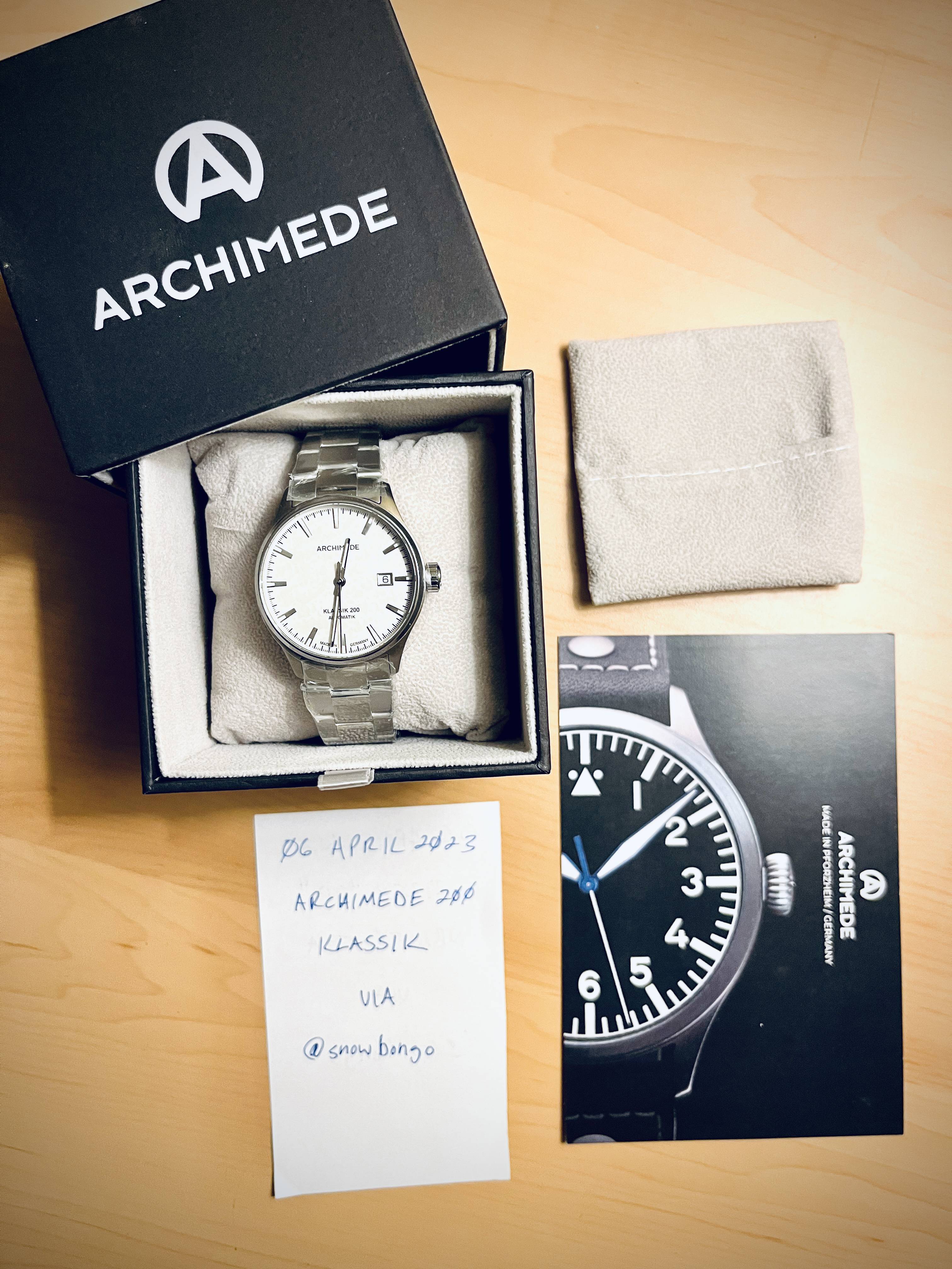 Archimede klassik clearance