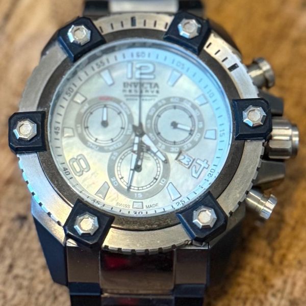 Invicta Reserve Octane 31418 56 mm Rose Gold Stainless Steel Case with ...