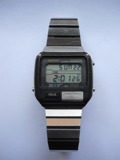 For Sale Seiko Pulsemeter S229 5019 1982 LCD Watch WatchCharts