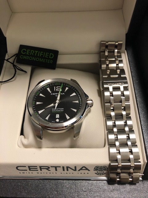 Certina clearance quartz chronometer