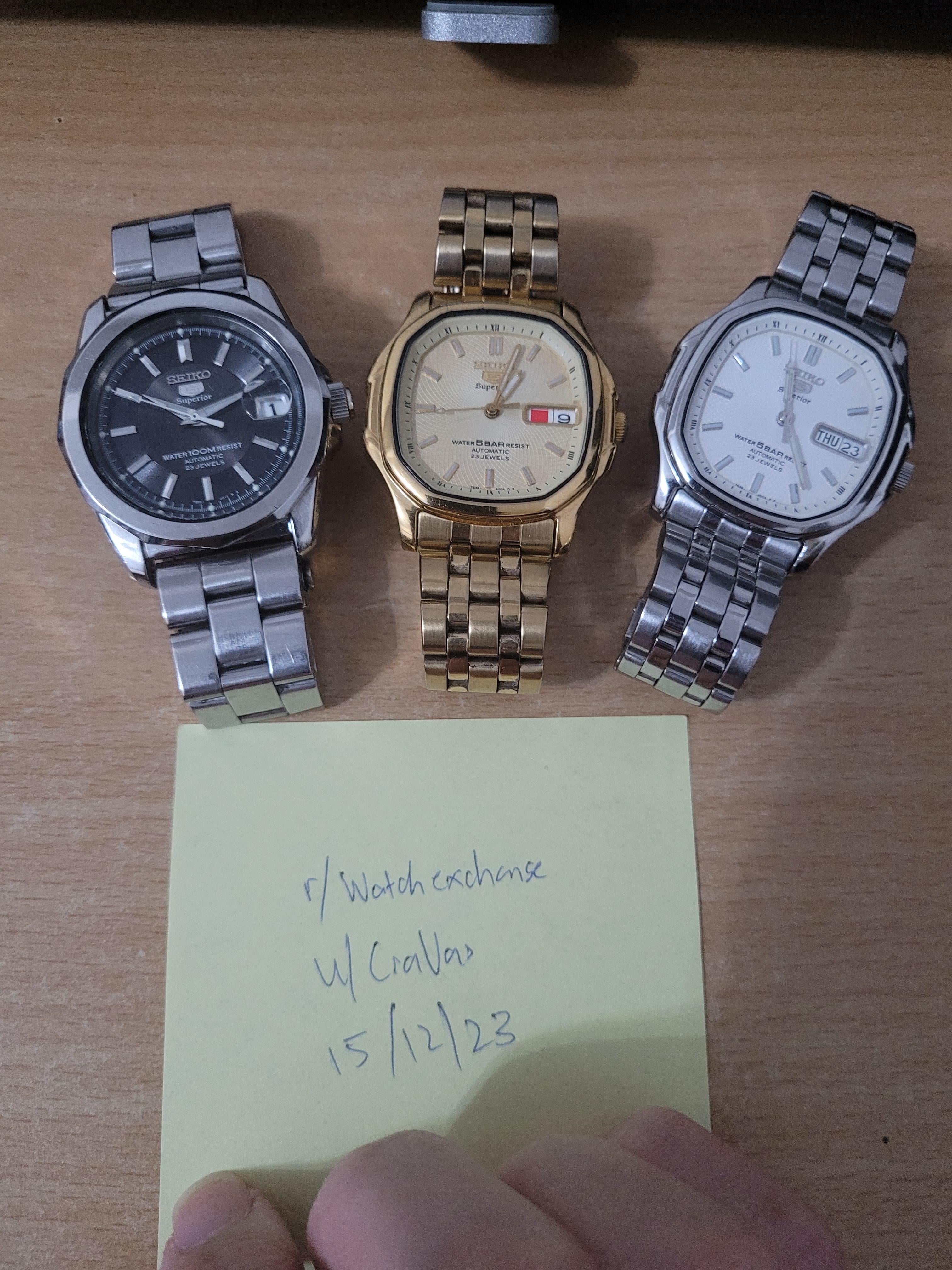 WTS] Seiko 5 Superior SKZ035 | WatchCharts Marketplace