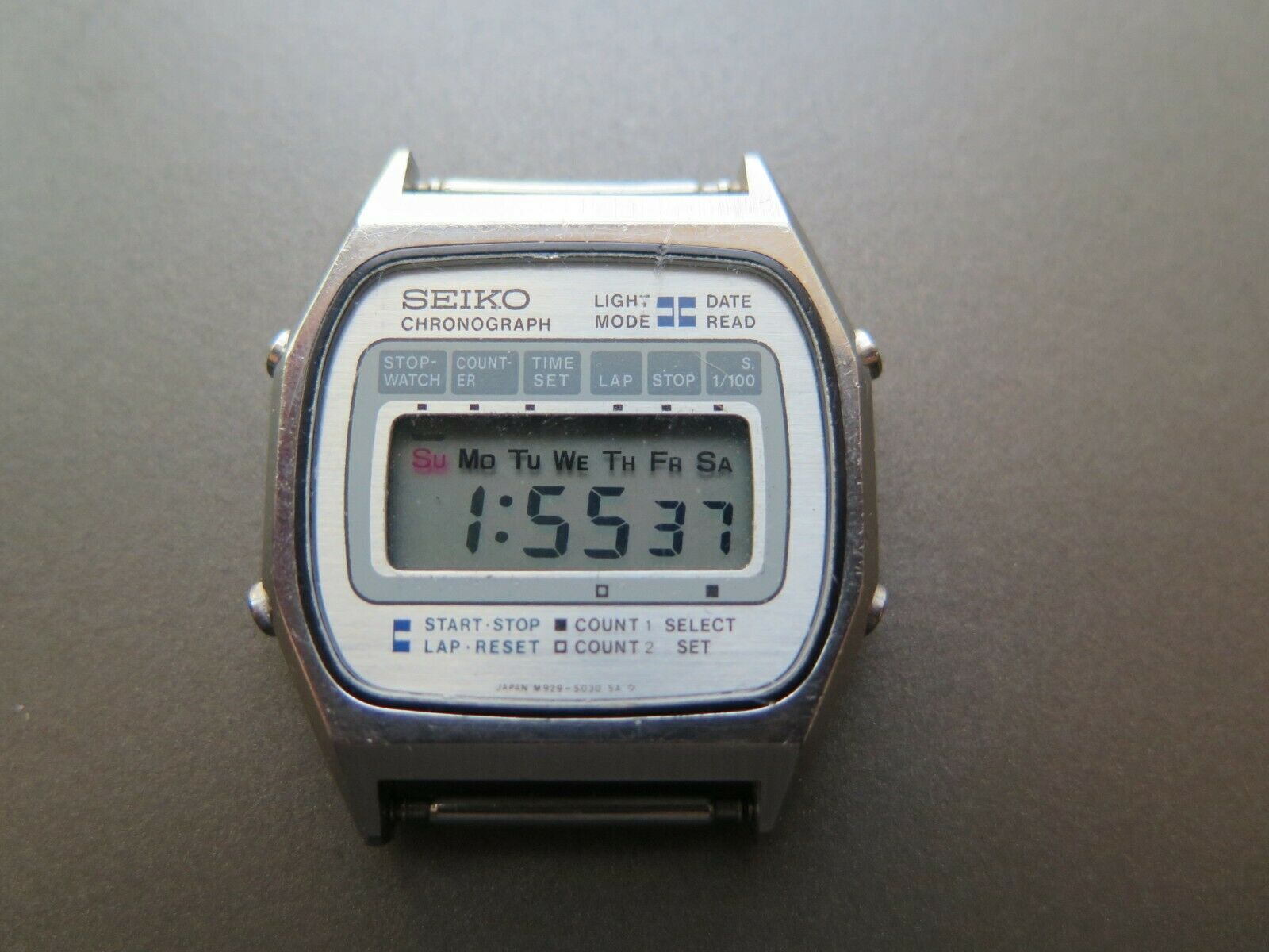 Vintage Seiko LCD Chronograph M929-5030, | WatchCharts