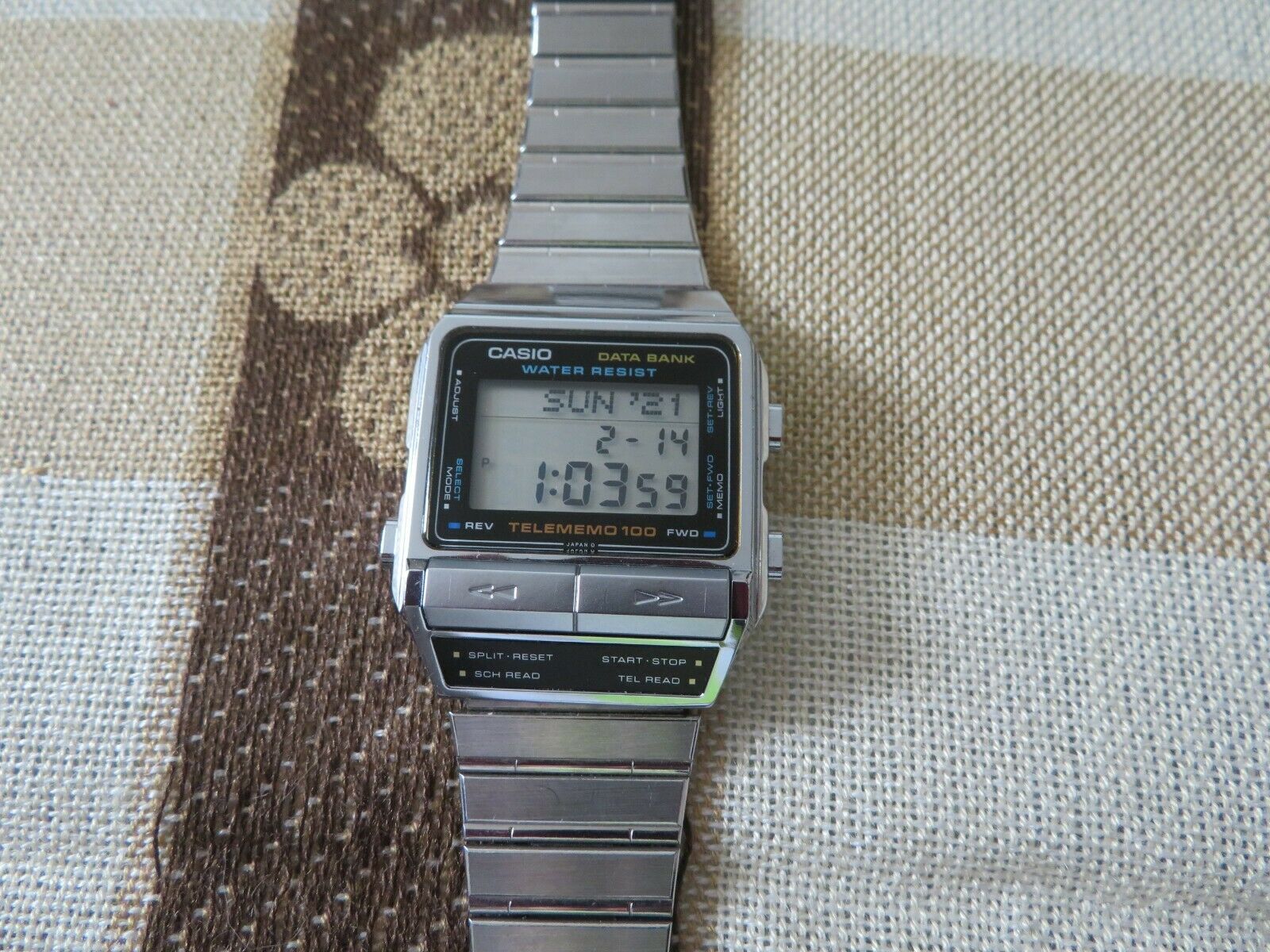 Casio telememo 100 on sale