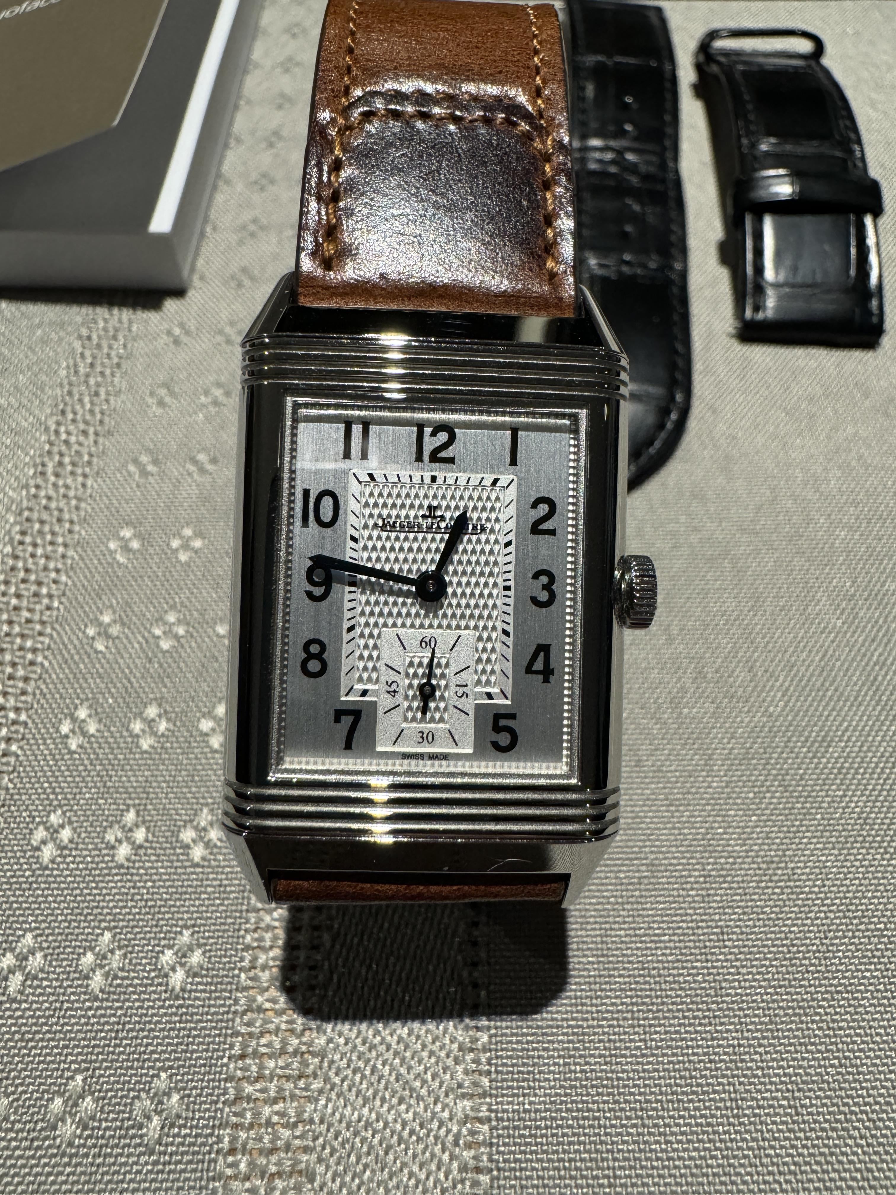 Jaeger LeCoultre Reverso Classic Medium Duoface Small Seconds 2458420