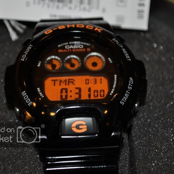 FS: Casio G-shock GW-6900B-1 Gloss black orange face | WatchCharts