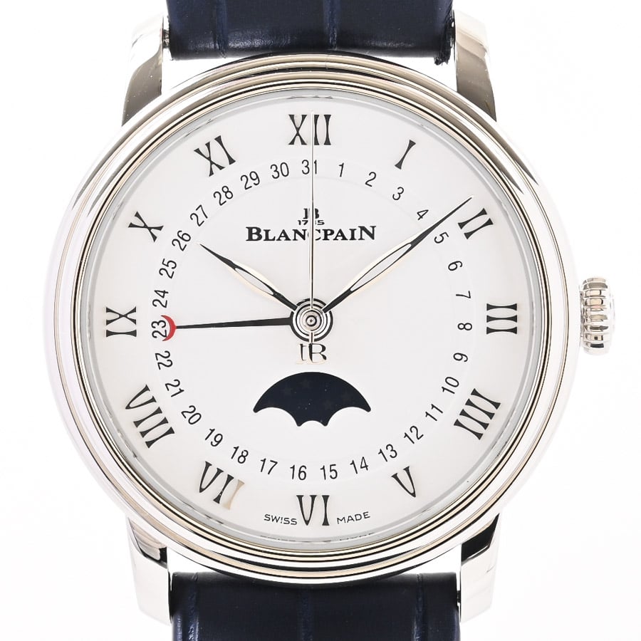 Used A product Blancpain Villeret watch 6126 1127 55B White