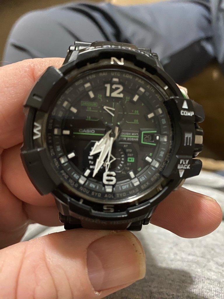 G-Shock GW-A1100 gravity master | WatchCharts Marketplace