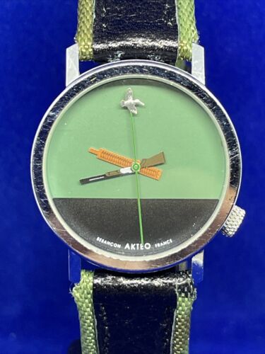 Akteo J-C MARESCHAL DESIGN Quartz Vintage watch , made in
