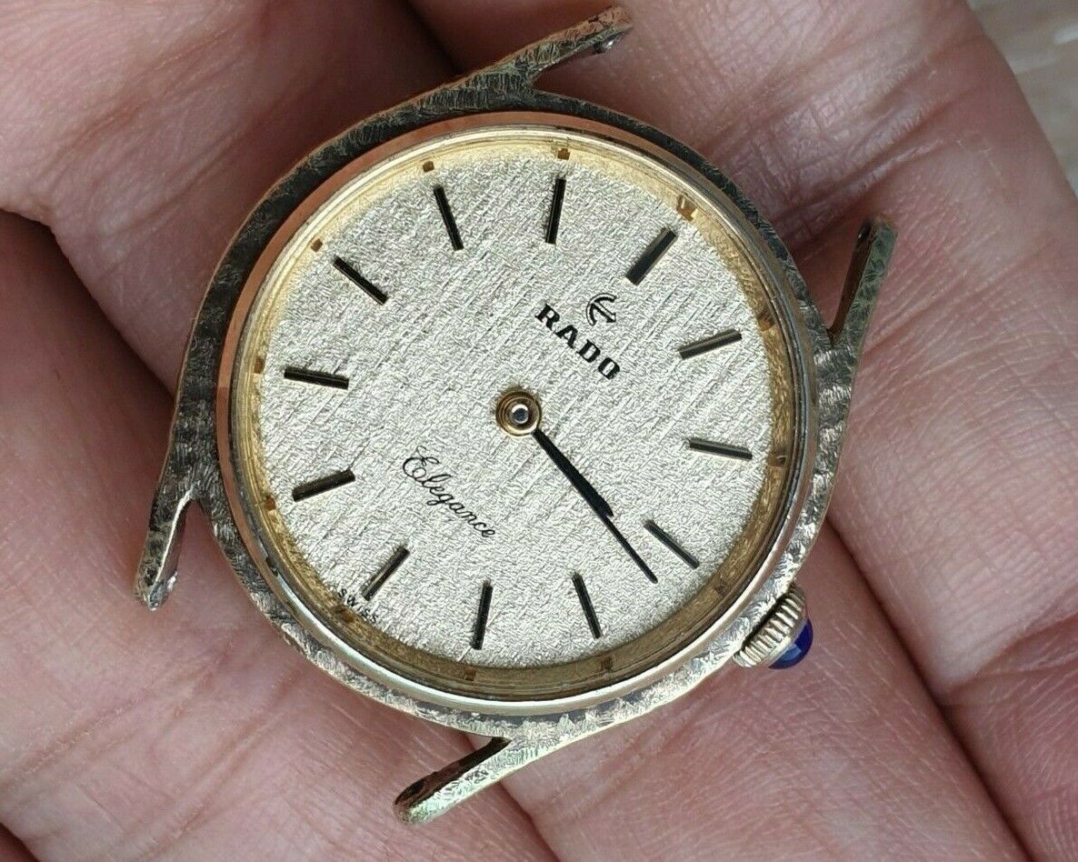 【RADO/ラドー】Elegance 17JEWELS　Ag 925 刻印※稼動 ea901727-c859-400f-bc9f-