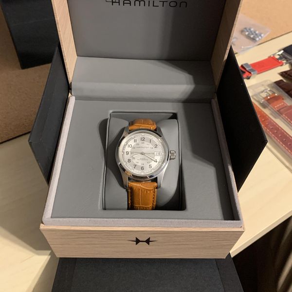 hamilton khaki field strapcode