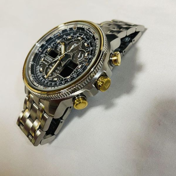 CITIZEN Orologio da polso unisex Eco-Drive Promaster Air Navihawk Solar Cronografo con cinturino CITIZEN Orologio da polso unisex Eco-Drive Promaster Air Navihawk Solar Cronografo con cinturino