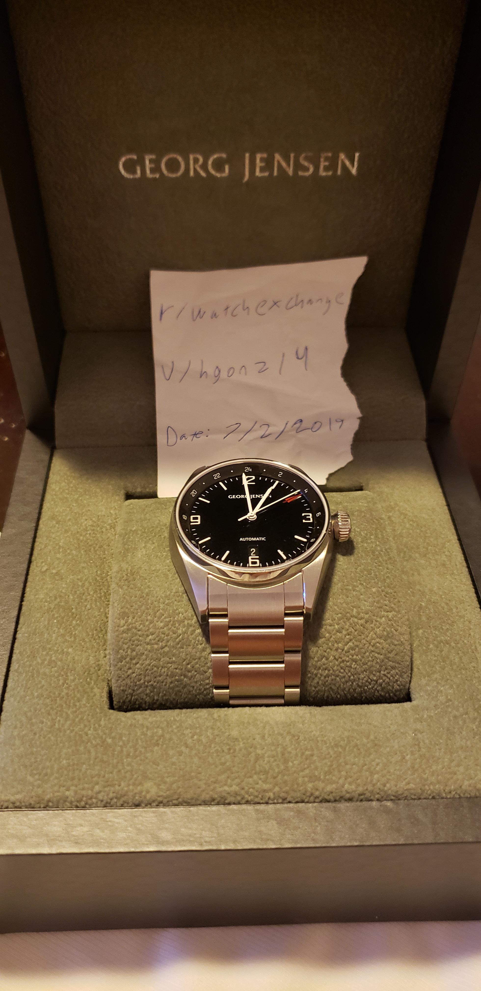 Georg jensen delta classic gmt best sale