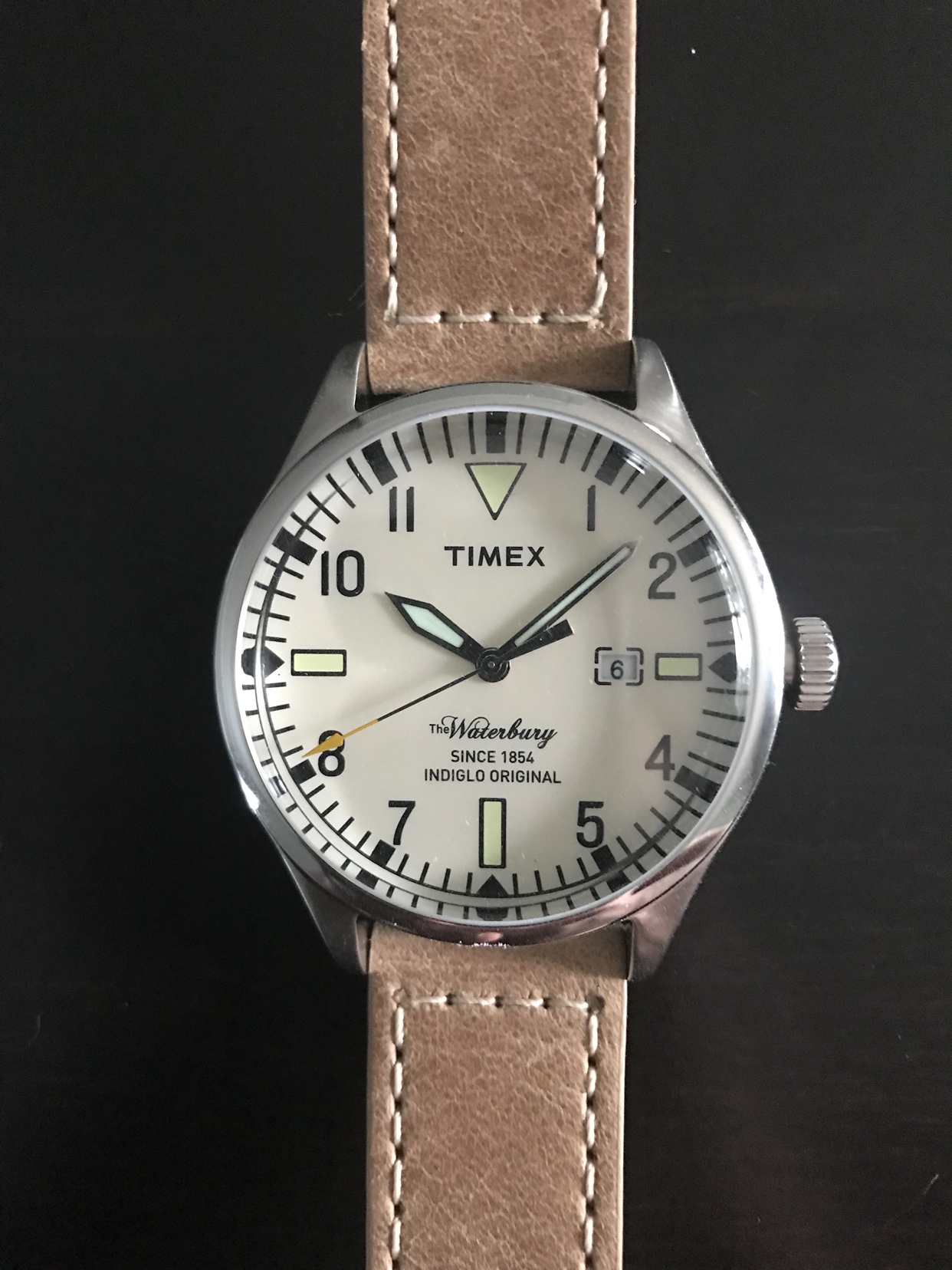 Timex waterbury cheap indiglo original