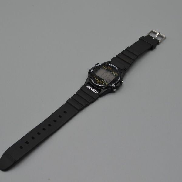 Timex T5K463 Expedition Chrono Alarm Indiglo Digital Watch 19mm Lug