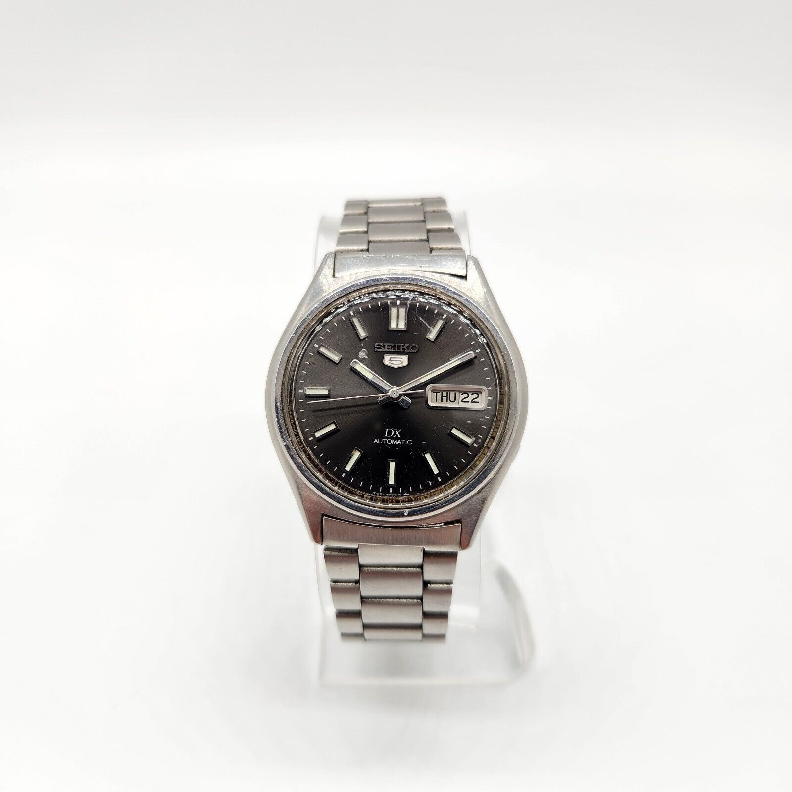 Seiko 5 DX Automatic 7009-3020 Mens Watch 37mm Case Day Date 