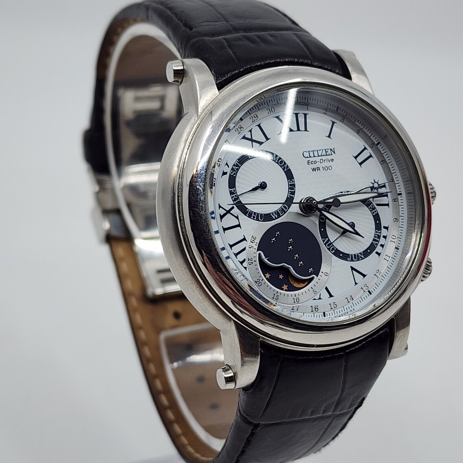 CITIZEN エコドライブ 8651-S040043 トリカレ ムーンフェイズ 楽天市場】【CITIZEN】シチズン『エコドライブ クロノグラフ